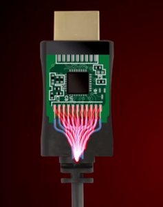  Figura 1: Equalizador ativo embutido na capa do conector HDMI