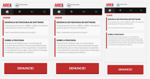 ABES anuncia aplicativo móvel contra pirataria de software