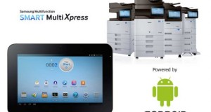 A Samsung anuncia a primeira impressora do mundo movida por Android