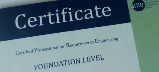 Certificações na área de Requisitos – CPRE (Certified Professional for Requirements Engineering)